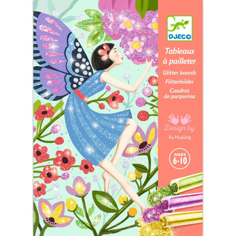 djeco - glitter boards activity box fairies - swanky boutique malta