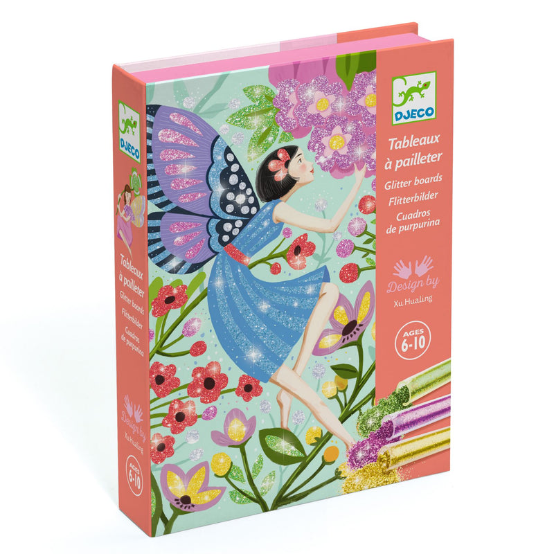 djeco - glitter boards activity box fairies - swanky boutique malta