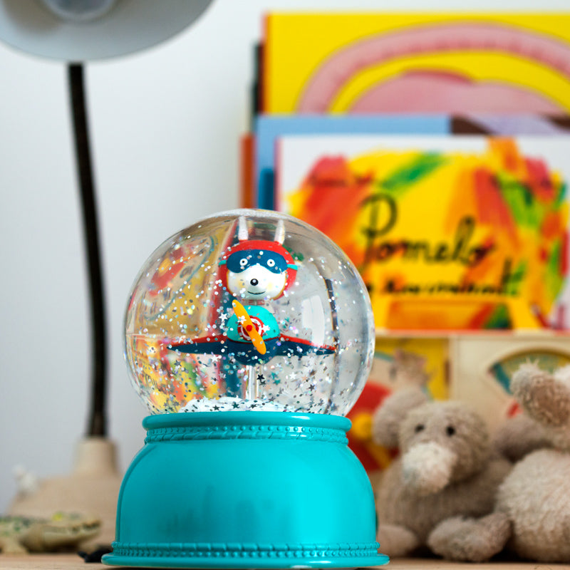 djeco - night light snow ball large pilot - swanky boutique malta