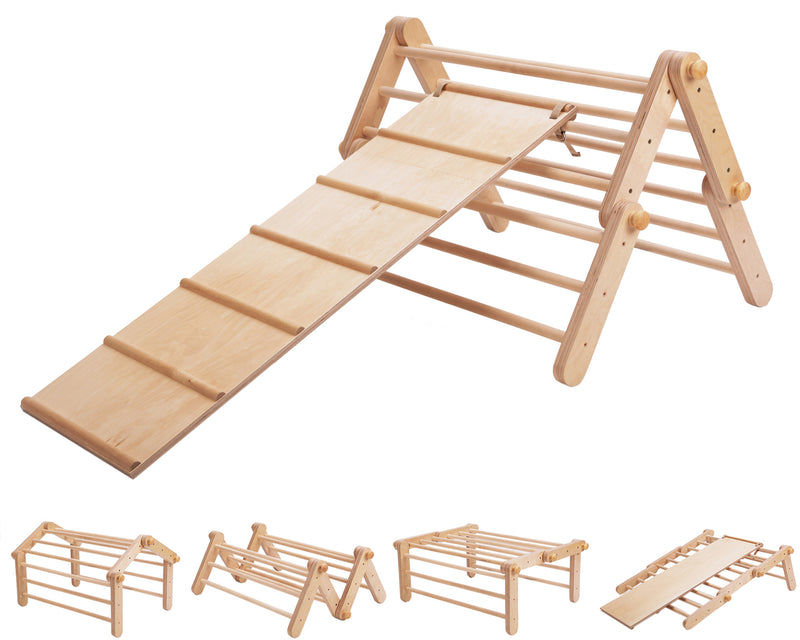 Ette Tete - Pikler Triangle Modifiable Climbing Frame MOPITRI (No Ramp) - Swanky Boutique