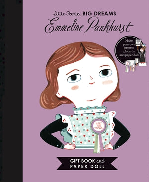 Little People, BIG DREAMS: Emmeline Pankhurst Gift Book & Paper Doll