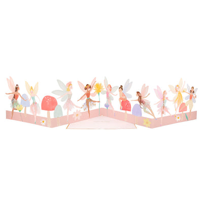 meri meri - card birthday 3d scene fairy - swanky boutique malta