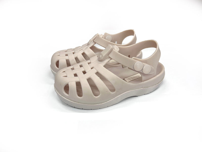 mrs ertha - Jelly Shoes, Floopers - Coconut Milk (Various sizes) - swanky boutique malta
