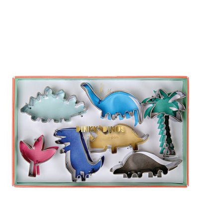 Cookie Cutters, 7-Pack - Dinky Dino