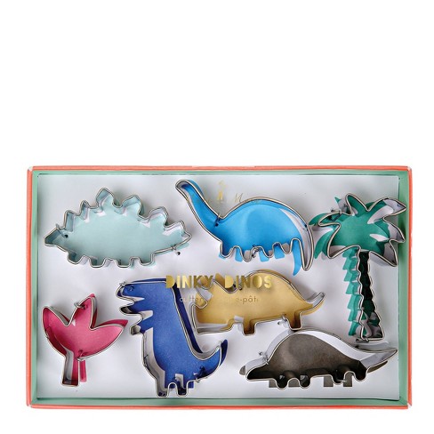 meri meri - cookie cutters 7 pack dinky dino - swanky boutique malta