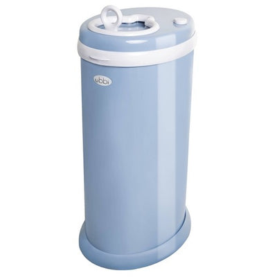 ubbi - Diaper Bin, Odor Control Steel - Cloudy Blue - swanky boutique malta