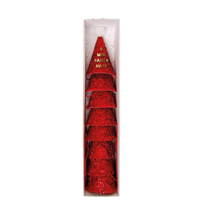 Santa Hats, Mini 8-pack