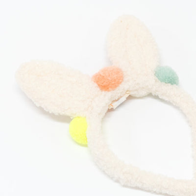 Costume, Bunny - Pom Pom Tail and Headband with Ears