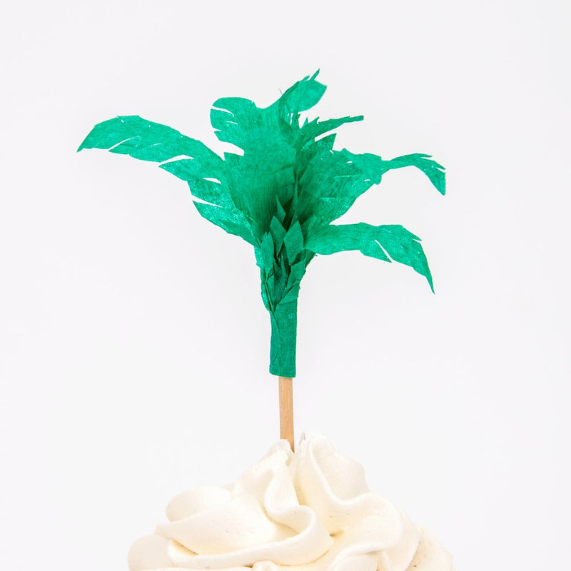 Cupcake Kit (Set of 24 Toppers & 24 Cupcake Cases) - Dinosaur Kingdom