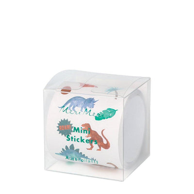 meri meri - mini stickers roll of 300 dinosaur kingdom - swanky boutique malta