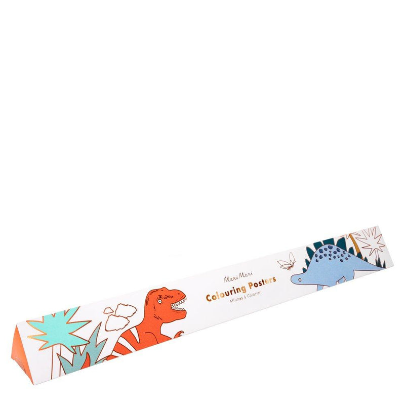 Colouring Posters, 2 Pack - Dinosaur Kingdom