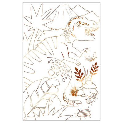 Colouring Posters, 2 Pack - Dinosaur Kingdom