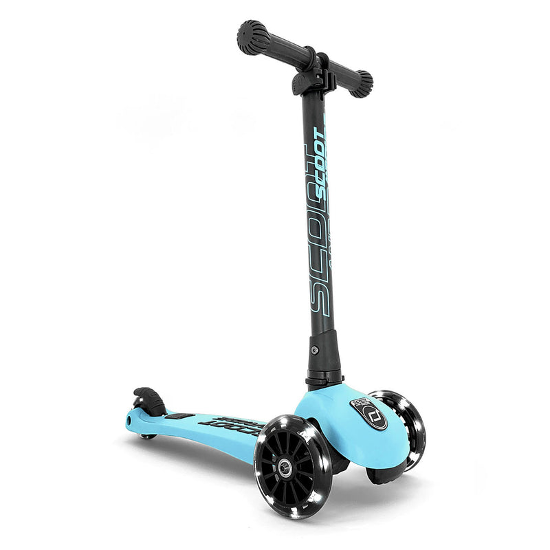 Scoot & Ride - Scooter Highwaykick 3 LED Lights Blueberry (3-6 Years Old) - Swanky Boutique