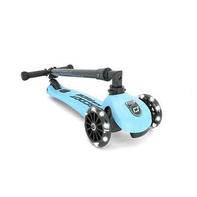 Scoot & Ride - Scooter Highwaykick 3 LED Lights Blueberry (3-6 Years Old) - Swanky Boutique