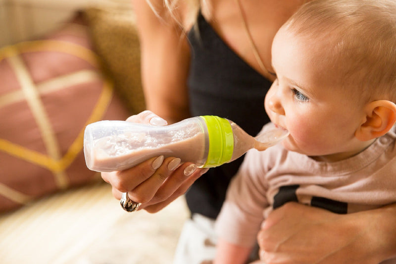 Baby Food Dispensing Spoon - Grey (120ml)