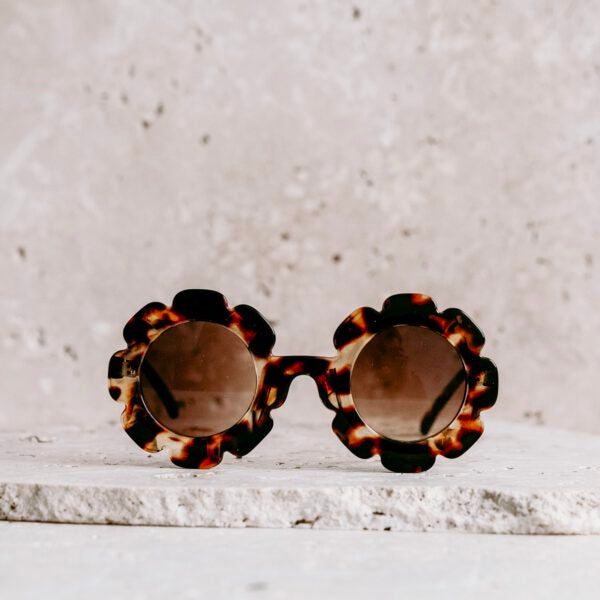 elle porte - kids sunglasses daisy tortoise 18 months - 7 years - swanky boutique malta