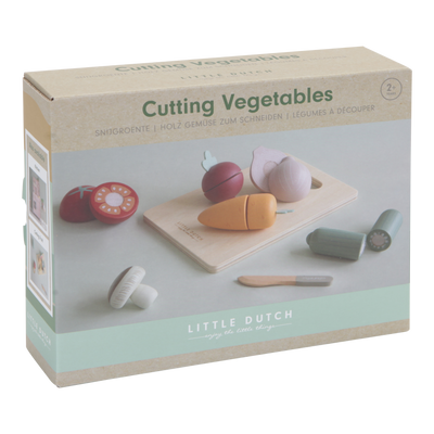 Little Dutch - Play Food Cutting Vegetables incl Board - Swanky Boutique