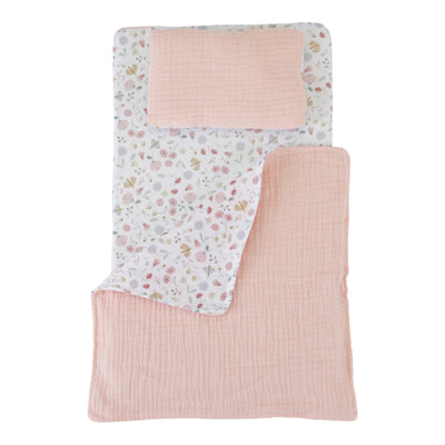 Little Dutch - Doll's Bed incl Textiles Flowers & Butterflies - Swanky Boutique