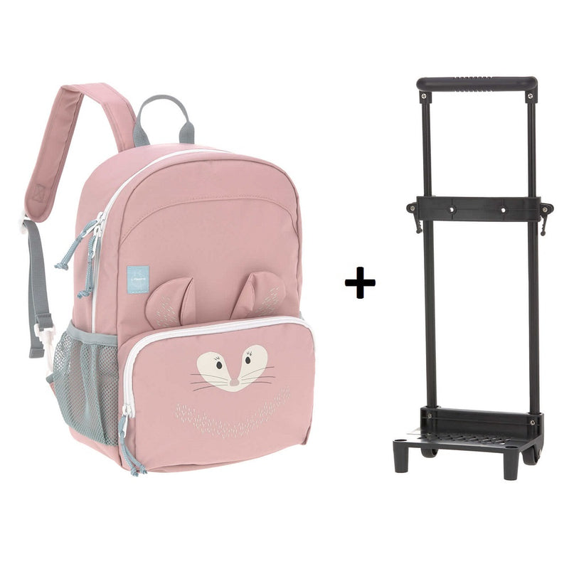 lassig - Backpack Trolley, Chincilla Large- Pink - swanky boutique malta
