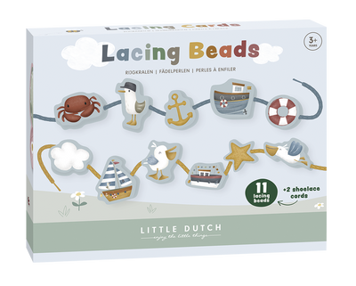 Little Dutch - Lacing Beads Sailors Bay - Swanky Boutique
