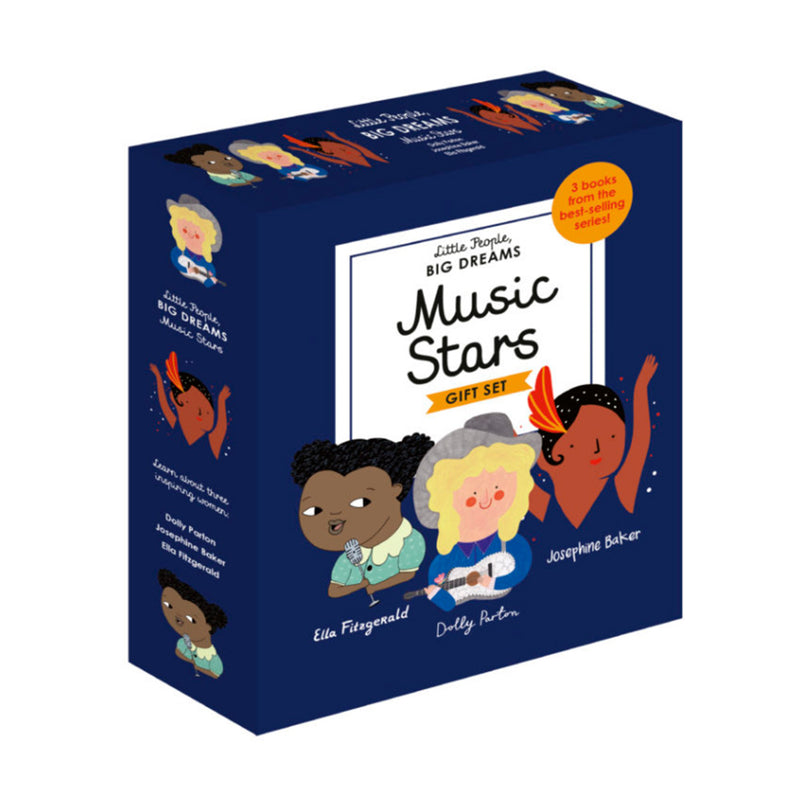 Little People BIG DREAMS - Music Stars Box Set of 3 - Swanky Boutique