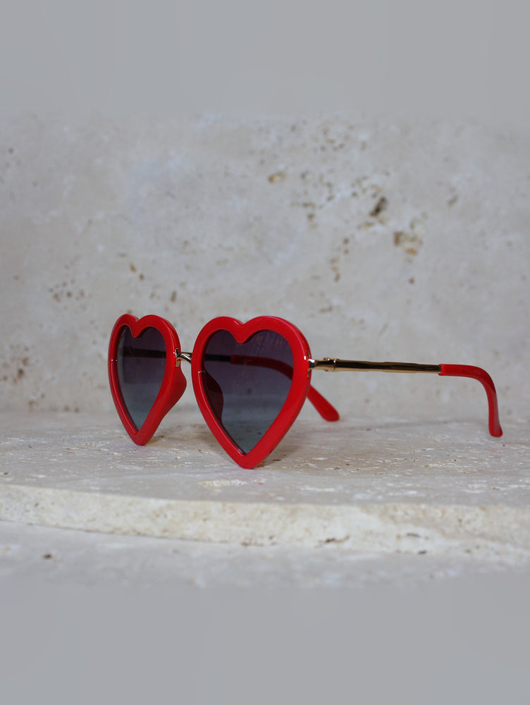 elle porte - kids sunglasses love heart 2-8 years - swanky boutique malta