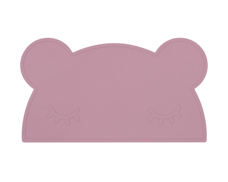 We Might Be Tiny - Placemat Bear Placie Dusty Rose - Swanky Boutique