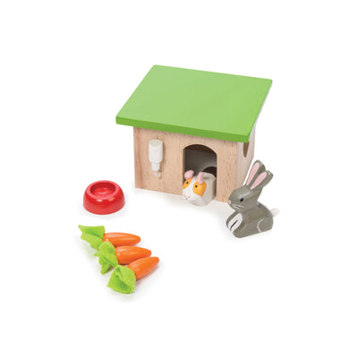 Le Toy Van - Dolls House Accessories Daisylane Bunny & Guinea Set - Swanky Boutique
