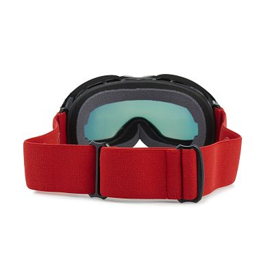 Ski Goggles - Black Spike Red (3-16 Years)