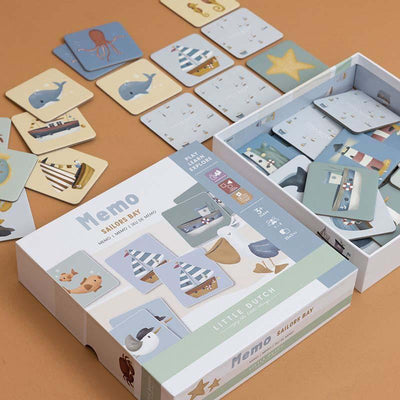 Little Dutch - Memory Game Sailors Bay 3+ Years - Swanky Boutique