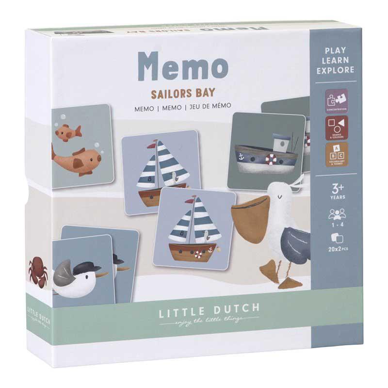 Little Dutch - Memory Game Sailors Bay 3+ Years - Swanky Boutique