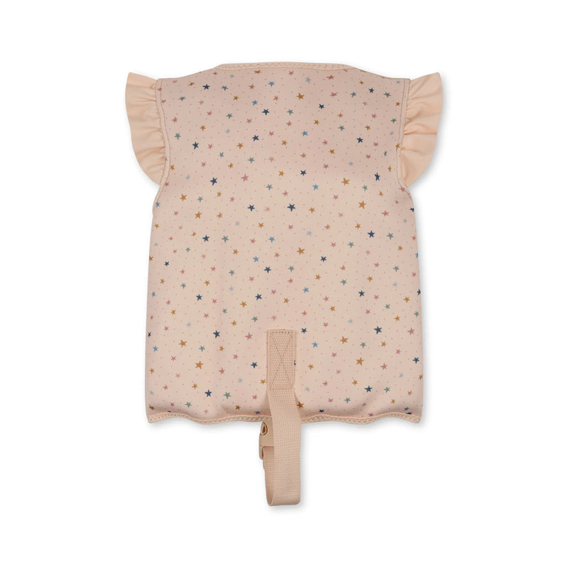 Konges Sloejd - Swim Float Vest with Frill Neoprene Star Multi - Swanky Boutique