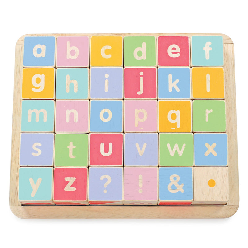 Le Toy Van - Building Blocks Alphabet 12+ Months - Swanky Boutique