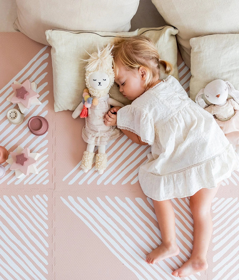 Floor Playmat, Sandy Lines - Sea Shell