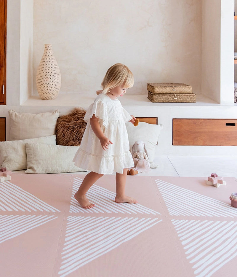 Floor Playmat, Sandy Lines - Sea Shell