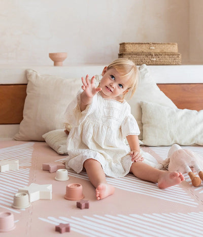 Floor Playmat, Sandy Lines - Sea Shell