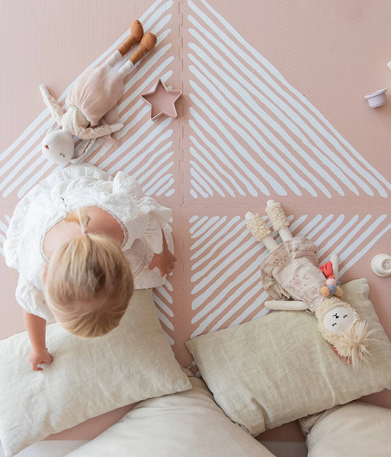 Floor Playmat, Sandy Lines - Sea Shell
