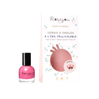 rosajou - Nail Polish - Ruby Pink - swanky boutique malta