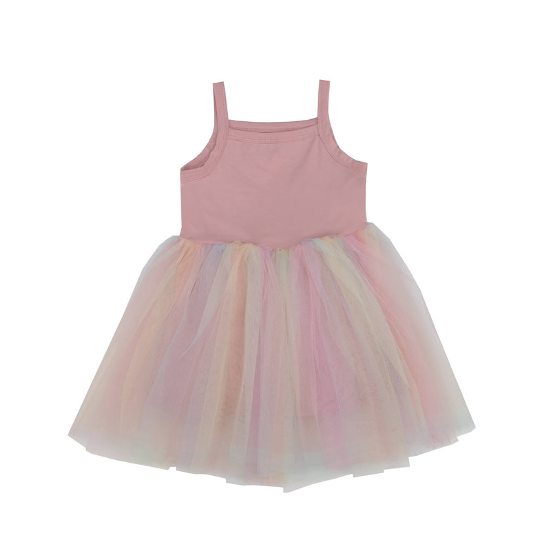 Bob & Blossom - Tutu Dress Cotton Rainbow - Swanky Boutique