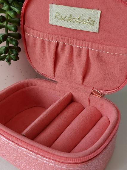 Jewellery Box, Razzle Dazzle - Glitter Pink