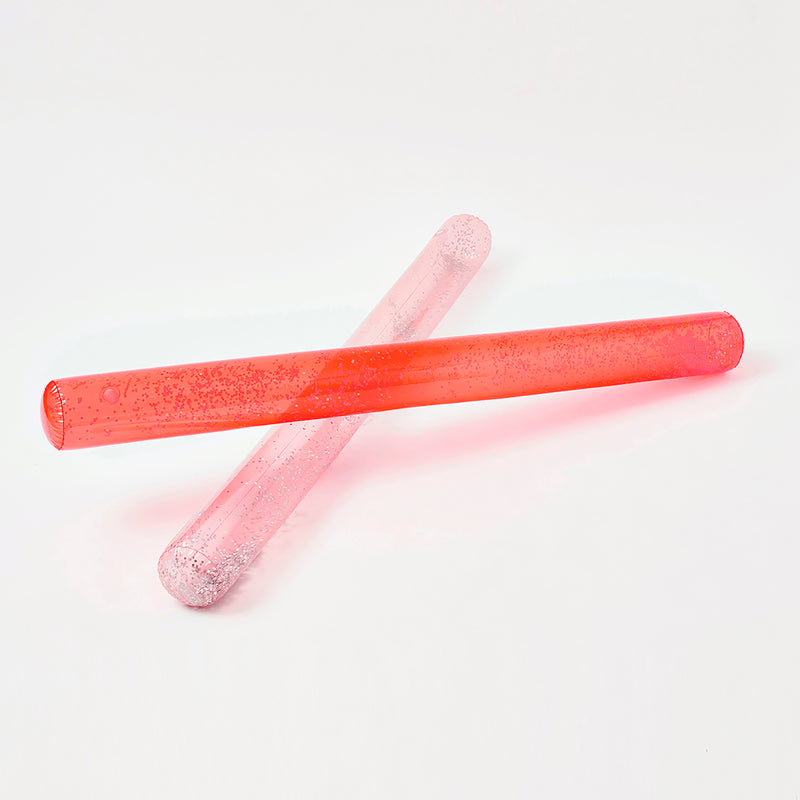 sunny life - Inflatable Noodles, Set of 2 - Neon Glitter - swanky boutique malta