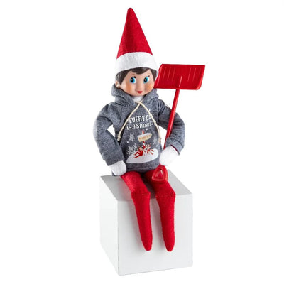 The Elf on the Shelf Extras: Claus Couture Collection - Snow Day Shovel 'N' Play - swanky boutique malta