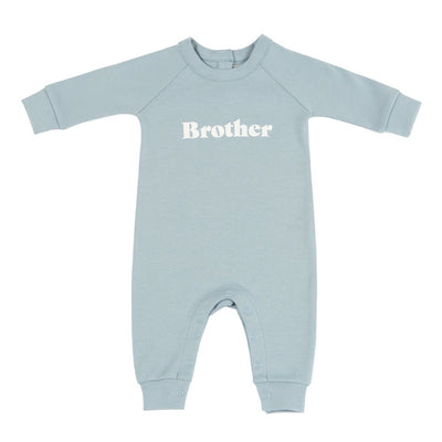 Bob & Blossom - Babygrow "Brother" Sky Blue - Swanky Boutique