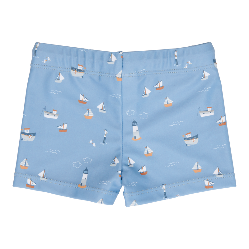 Little Dutch - Swim Shorts Sailors Bay Dark Blue UPF 50+ - Swanky Boutique