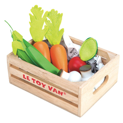 Le Toy Van - Vegetables 5 a Day Incl Crate - Swanky Boutique