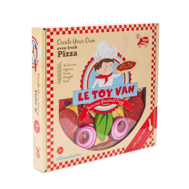 Le Toy Van - Play Food Pizza & Toppings - Swanky Boutique