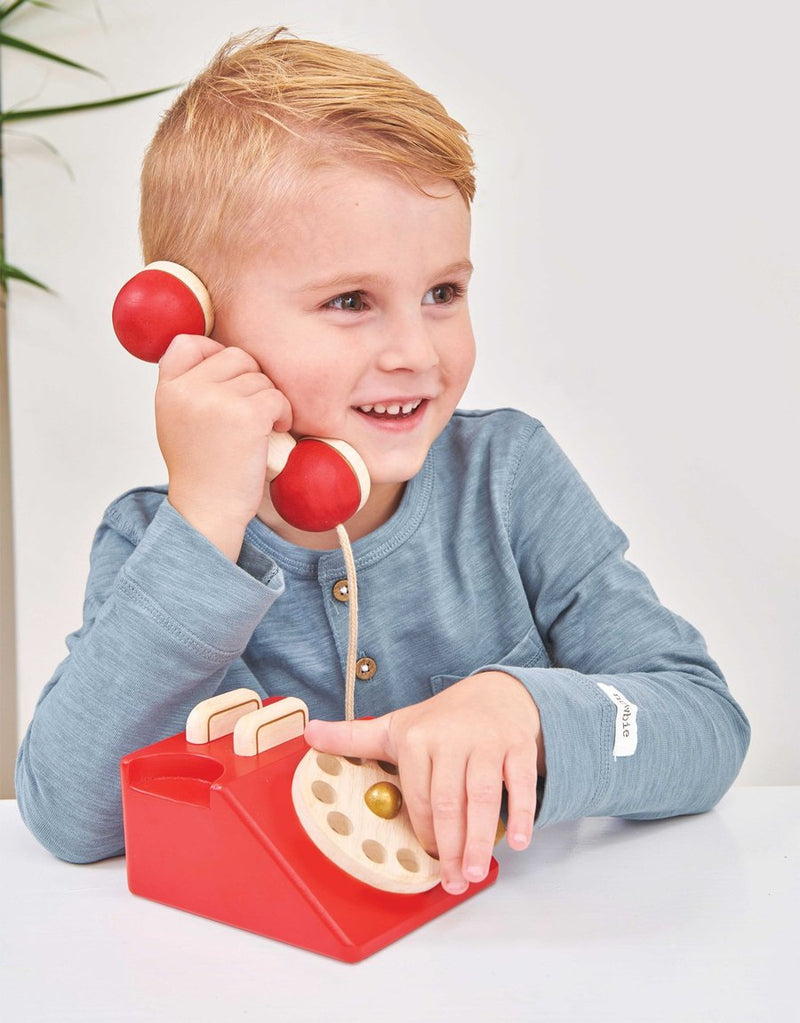 Le Toy Van - Vintage Phone Red - Swanky Boutique