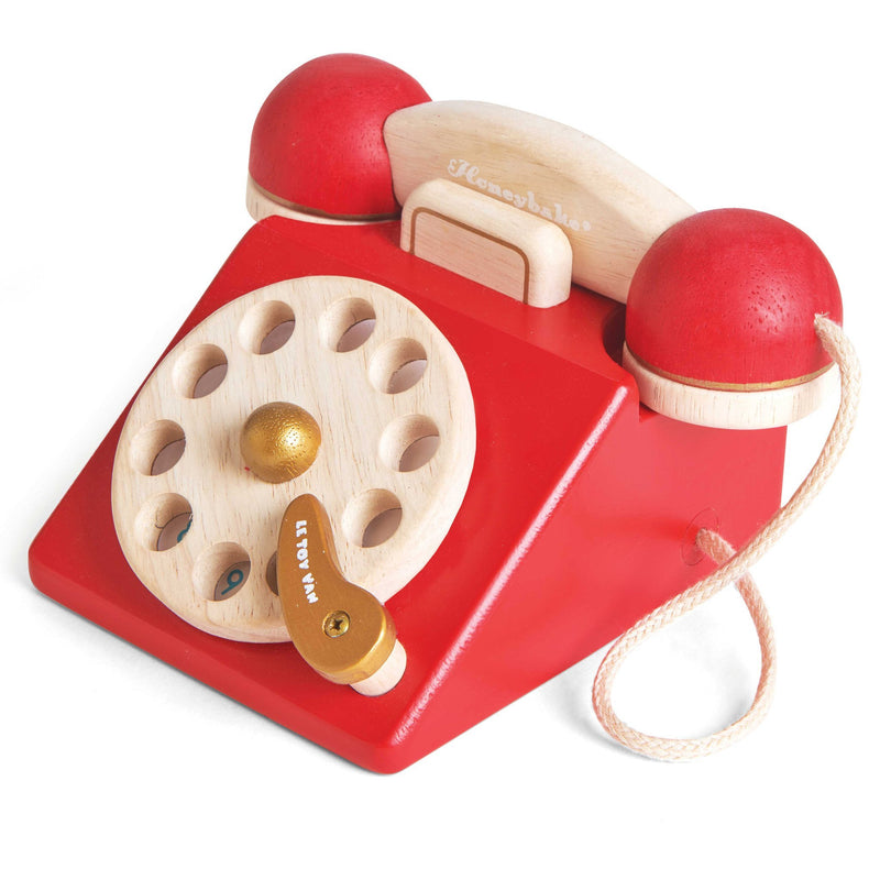 Le Toy Van - Vintage Phone Red - Swanky Boutique