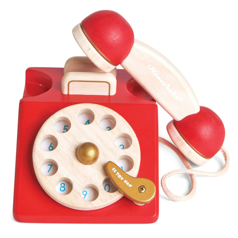 Le Toy Van - Vintage Phone Red - Swanky Boutique