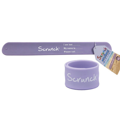 scrunch - Beach Wristband - Light Dusty Purple - swanky boutique malta